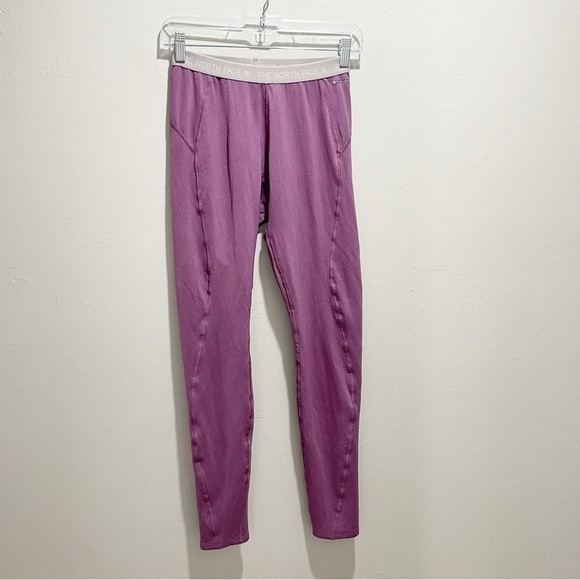 THE NORTH FACE Women’s Light Purple Base Layer Pants FLASHDRY Light Weight Sz S - Picture 1 of 6